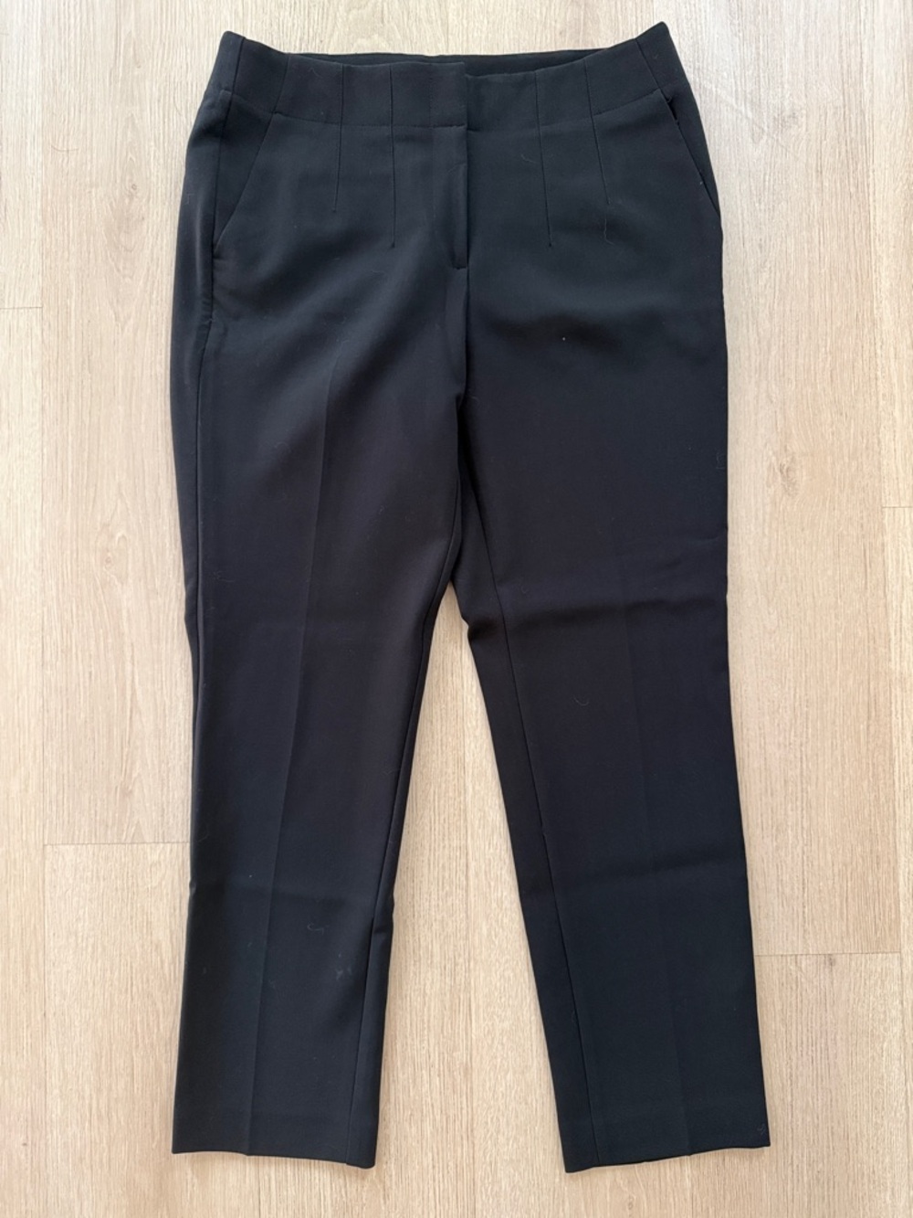LOFT Black Women's Dress Pants with Hook Closure
